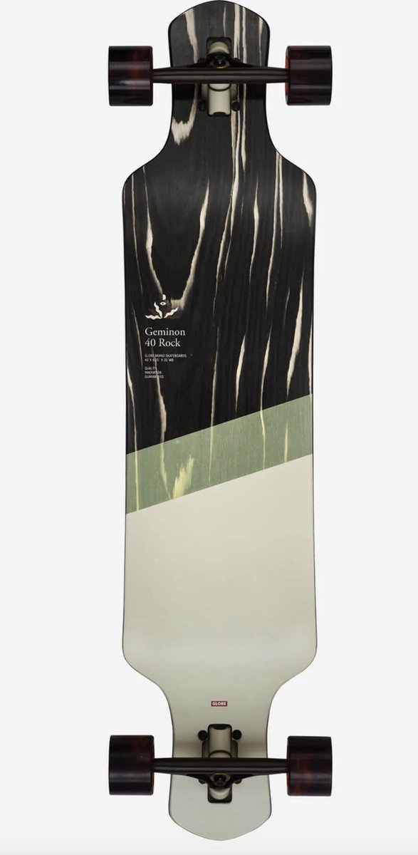 GLOBE skateboards 9987946 > longboards Geminon 40 Rock - Black Maple Mix Color